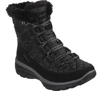 Skechers Easy Going Moro Street, Botas Mujer, Black Textile/ Suede, 37.5 EU