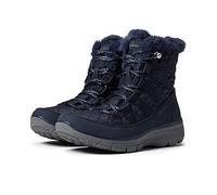 Skechers Easy Going Moro Street, Botas Mujer, Navy Textile/ Suede, 41 EU