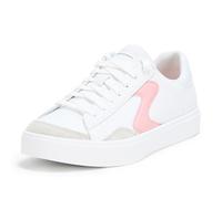 Skechers Women's Eden LX Slick Talk Sneaker, White, 38 EU