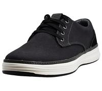 Skechers Canvas Moreno-Zapatos Oxford de Lona para Hombre, Black, 39.5 EU