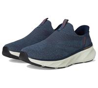 Skechers Edgeride Commissioner Hands Free Slip-in, Zapatillas Hombre, Azul Marino y Naranja, 43 EU X-Ancho