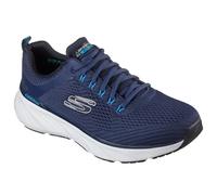 Skechers Edgeride Contention - Tenis de ajuste relajado para hombre, azul marino, 39.5 EU