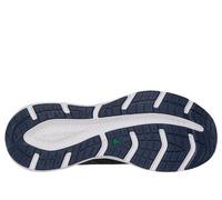 Skechers Edgeride Konzo, Zapatillas Hombre, Navy Mesh/Orange PU, 45.5 EU