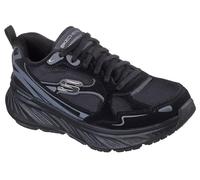 Skechers Edgeride Misty Skies - Tenis para Mujer, Borde de Malla Duraleather de Cuero Negro, 36.5 EU