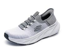 Skechers Tenis Edgeride Raygo - Sin cordones, vegano - Hombre Gris/Blanco 43 EU