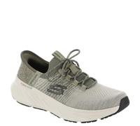 Skechers Edgeride Raygo - Tenis sin cordones para hombre, gris topo, 39.5 EU