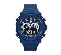 Skechers El Segundo - Reloj analógico digital de poliuretano azul (Modelo: SR1198)