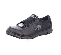 Skechers Eldred, Zapatos de Trabajo Mujer, Black, 36 EU