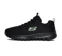 Skechers Graceful Get Connected Regular, Zapatillas Mujer, Black Mesh Trim, 36 EU