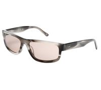 Skechers Elevated Rectangle Shiny Horn gafas de sol en Negro