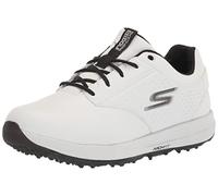 Skechers Elite 5 Arch Fit-Botas de Golf Impermeables, Zapatillas Hombre, White Leather Black Trim, 47 EU