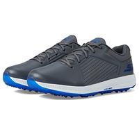 Skechers Shoe-GO Golf Elite 5 GF - Tenis para Hombre, Color Gris sintético/Borde Azul, Talla 7 de Reino Unido, Ribete Azul sintético Gris, 41 EU