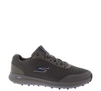 Skechers Elite 5 Range Relaxed Fit Waterproof Spikeless Golf Shoe, Zapatillas Hombre, Anthracite Navy Blue, 42.5 EU X-Ancho
