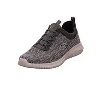 Skechers ELITE FLEX HARTNELL, Zapatillas para Hombre, Gray & Black Mesh/Trim, 41.5 EU