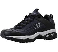 Skechers Energy Afterburn, Zapatillas Hombre, Black Grey 01, 41.5 EU