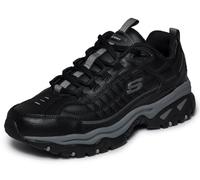 Skechers Energy Afterburn Zapatillas para hombre, Negro/Gris, 39.5 EU
