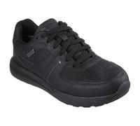Skechers Entrenador-netson para Hombre, Zapatillas, Negro sintético, 43 EU
