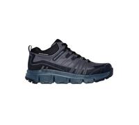 Skechers Entrenadores-cumbres para Hombre en Canobie, Zapatillas, Textil sintético carbón Ribete Negro, 46 EU