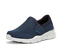 Skechers EQUALIZER 4.0 PERSISTING, Zapatillas para Hombre, Navy Mesh/Pu/Trim, 45 EU