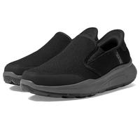 Skechers Equalizer 5.0 Drayze Hands Free Slip-in, Zapatillas Hombre, Negro y Gris Oscuro, 40 EU X-Ancho