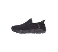 Skechers Zapatillas para hombre Equalizer 6.0 Stoaver - Malla negra de poliuretano - 42 EU
