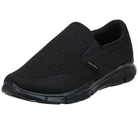 Skechers Equalizer Double-Play, Slip on Hombre, Black/White, 42 EU