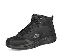 Skechers 51705-BBK Hombre Botas de Nieve, Negro (Black 51705/Bbk), 42.5 EU