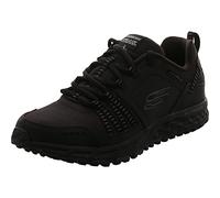 Skechers ESCAPE PLAN, Zapatillas para Hombre, Black (Black Leather/Mesh/Trim Bbk), 40 EU