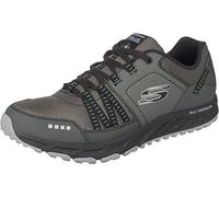 Skechers ESCAPE PLAN, Zapatillas para Hombre, Grey (Charcoal/Black), 46 EU