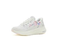 SKECHERS Espuma de contorno manos libres para niños, Gentle Bloom 304104L (niño pequeño/niño grande), Blanco, 10.5 Little Kid