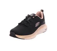 Skechers Espuma de Vapor, Zapatillas de Deporte Mujer, Malla Negra con Ribete de Oro Rosa, 39 EU