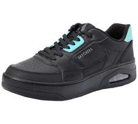 Skechers Estilo Cortejado Uno Court, Zapatillas de Deporte Mujer, Negro, 39.5 EU