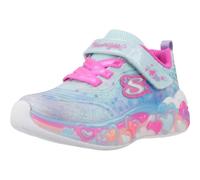 Skechers ETERNAL HEART LIGHTS | Casual, iluminado, malla brillante, cierre adaptativo, plantilla acolchada
