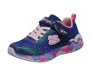 Skechers - Eternal Heart Lights, Zapatillas Niña, Navy,