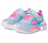 Skechers Eternal Heart Lights, Zapatillas Niñas, Blue, 27 EU