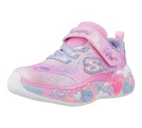 Skechers Eternal Heart Lights ZapatosMujer | Casual, brillante, malla brillante, cierre adaptativo, plantilla acolchada