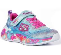 Skechers Eterno Mágico Sparkle Zapatillas Niña en Azul Claro GB 1-14