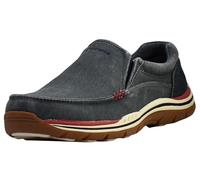 Skechers Expected-Avillo, Mocasín Hombre, Azul Marino, 41 EU