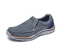 Skechers Expected Avillo para Hombre, Azul, 44 EU