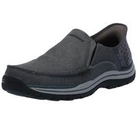 Skechers Expected-Cayson - Mocasines sin Cordones para Hombre, Negro -, 47.5 EU