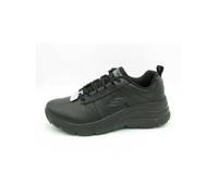 Skechers Zapatillas deportivas mujer Fashion Fit Effortless Memory Foam ante negro 38 EU