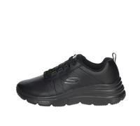 Skechers Fashion Fit Effortless, Zapatillas Deportivas Mujer, Black Suede/Black Trim, 39.5 EU