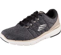 Skechers Flex Advantage 3.0 Stally, Sneakers Hombre, Black, 44 EU