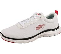 Skechers Flex Advantage 4.0 - Providence - Blanco/Negro/Rojo Textil