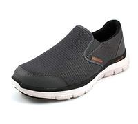 Skechers Flex Advantage 4.0 Tuscan, Slip on Hombre, Charcoal, 42.5 EU