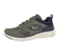 Skechers Flex Advantage 5.0, Zapatillas Hombre, Tela de Piel de Oliva, 43 EU