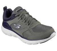 Skechers Flex Advantage 5.0, Zapatillas Hombre, Tela de Piel de Oliva, 43 EU