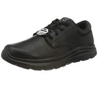 Skechers Flex Advantage Sr Fourche, Zapatos Hombre, Black Leather, 43 EU