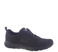 Skechers Flex Appeal 3.0 First Insight, Sneakers Mujer, Negro (Black Mesh Trim), 35.5 EU