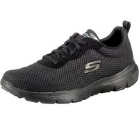 Skechers Flex Appeal 3.0 First Insight, Sneakers Mujer, Negro (Black Mesh Trim), 38 EU